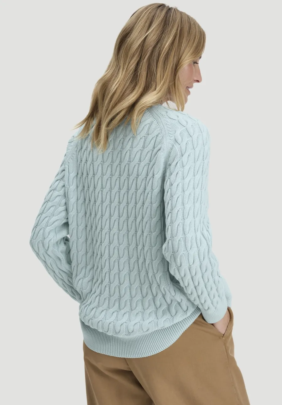 Strick Pullover Regular aus reiner Bio-Baumwolle von hessnatur