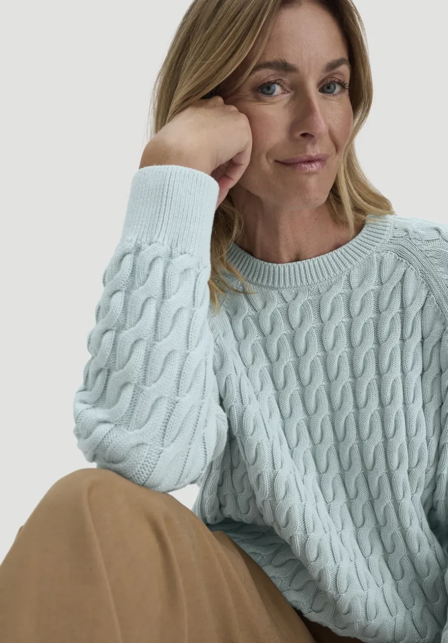 Strick Pullover Regular aus reiner Bio-Baumwolle von hessnatur