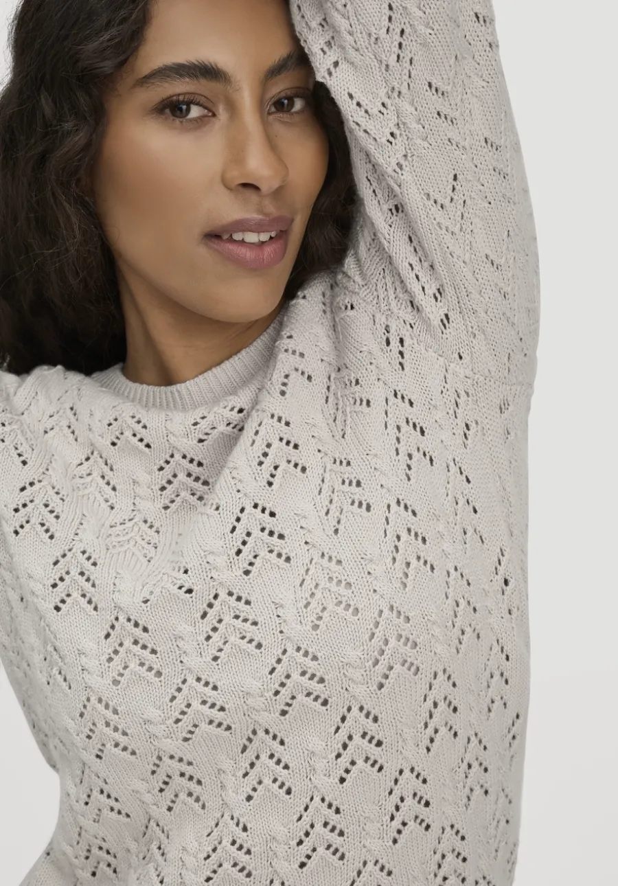 Strick Pullover Regular aus Bio-Baumwolle und Wolle von hessnatur