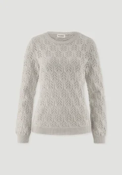 Strick Pullover Regular aus Bio-Baumwolle und Wolle von hessnatur