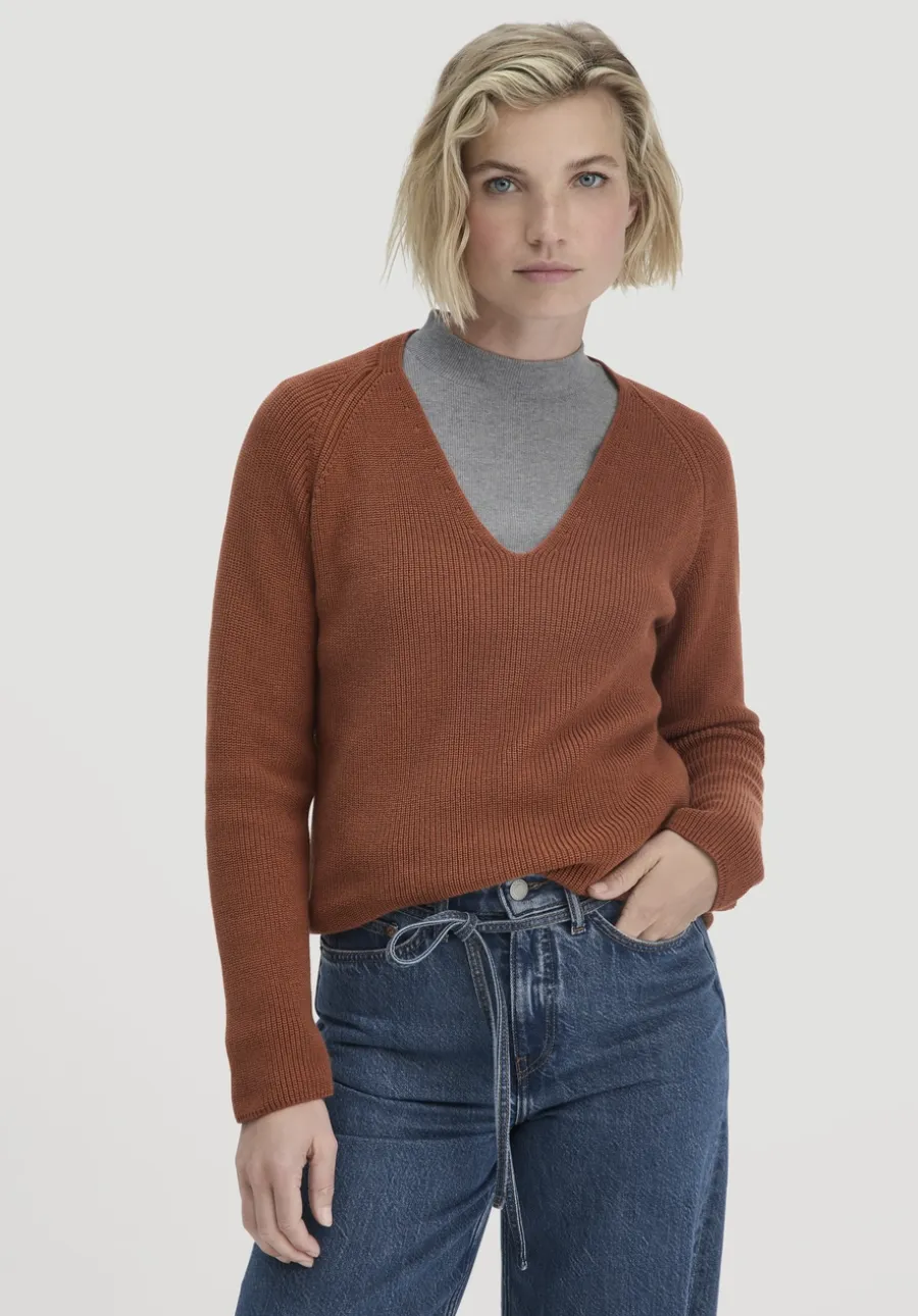 Strick Pullover Regular aus reiner Bio-Baumwolle von hessnatur