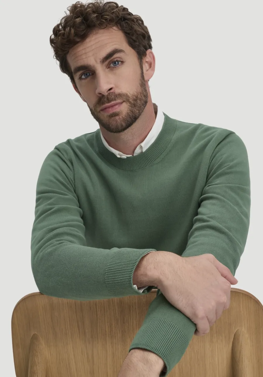 Strick Pullover Regular aus reiner Bio-Baumwolle von hessnatur