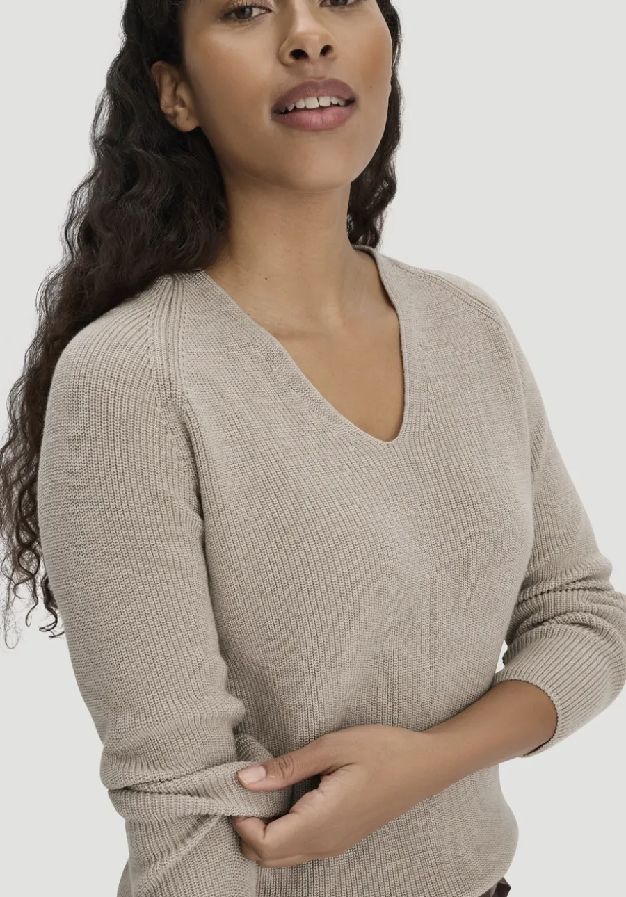 Strick Pullover Regular aus reiner Bio-Baumwolle von hessnatur