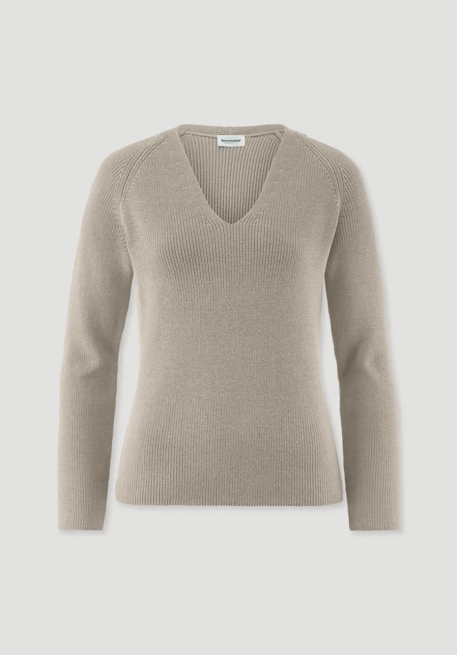 Strick Pullover Regular aus reiner Bio-Baumwolle von hessnatur