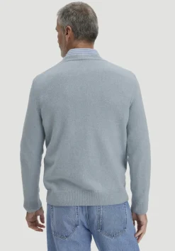 Strick Pullover Regular aus Bio-Merinowolle mit Bio-Baumwolle von hessnatur