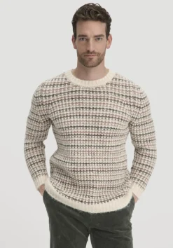 Strick Pullover Regular aus Alpaka mit Bio-Baumolle von hessnatur