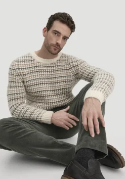 Strick Pullover Regular aus Alpaka mit Bio-Baumolle von hessnatur