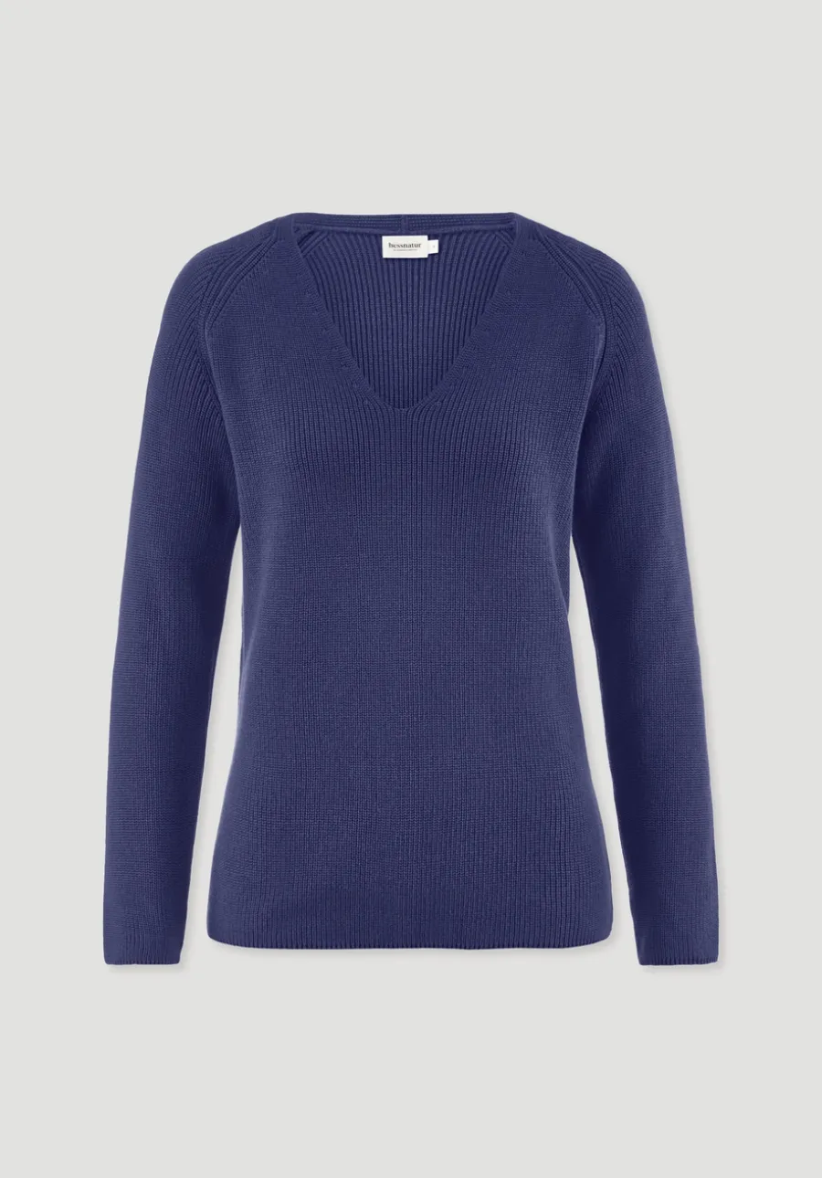 Strick Pullover Regular aus reiner Bio-Baumwolle von hessnatur