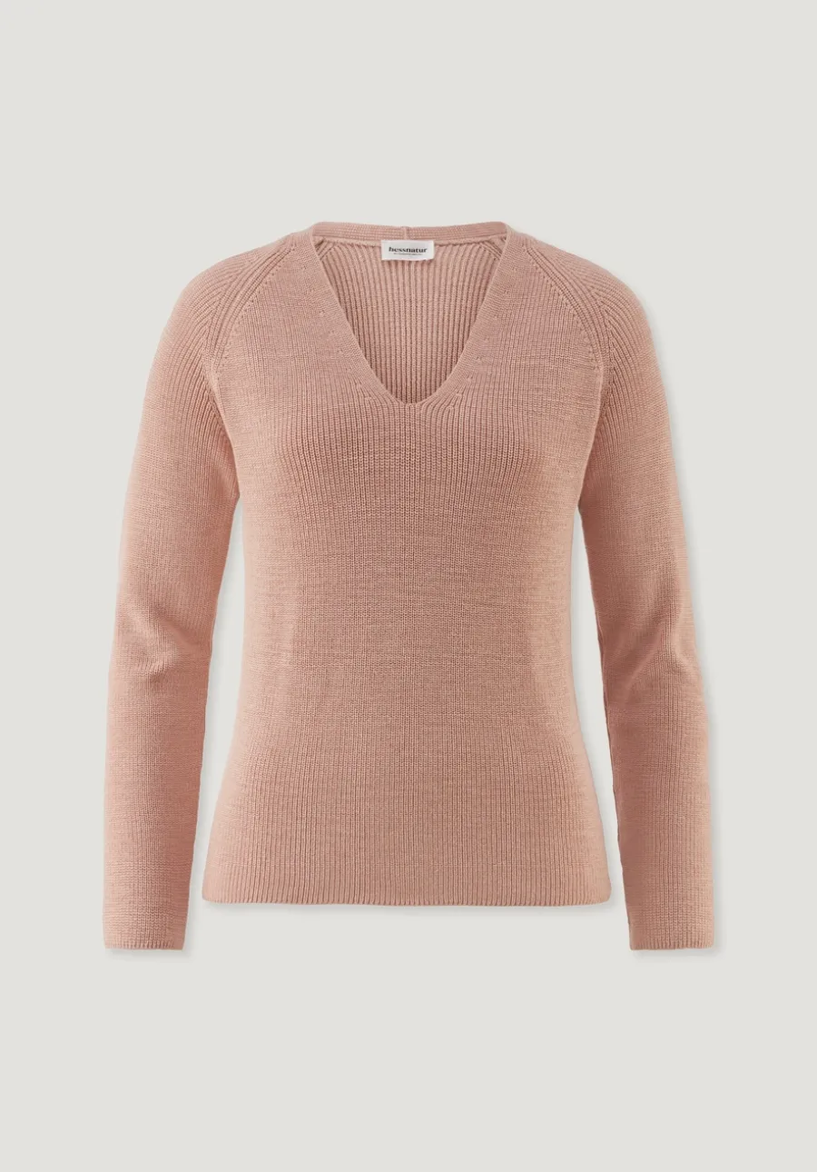Strick Pullover Regular aus reiner Bio-Baumwolle von hessnatur