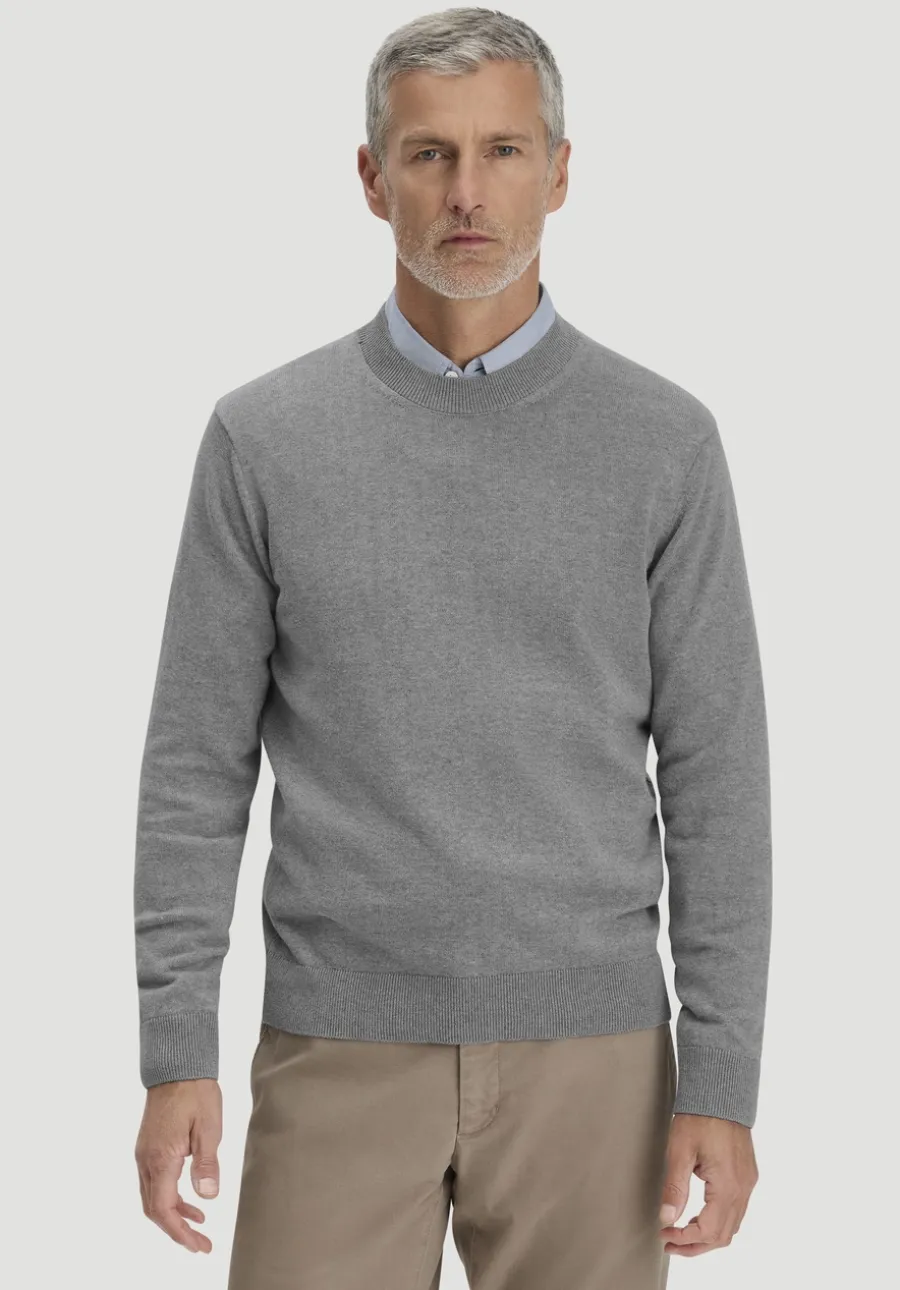 Strick Pullover Regular aus reiner Bio-Baumwolle von hessnatur