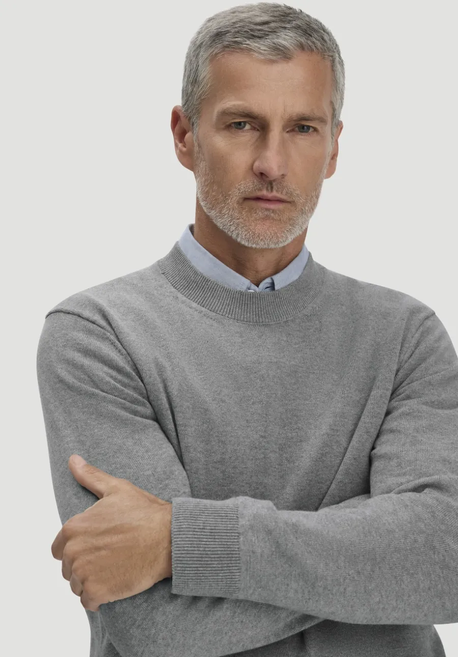 Strick Pullover Regular aus reiner Bio-Baumwolle von hessnatur