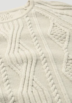 Strick Pullover Regular aus Bio-Schurwolle und Bio-Baumwolle von hessnatur