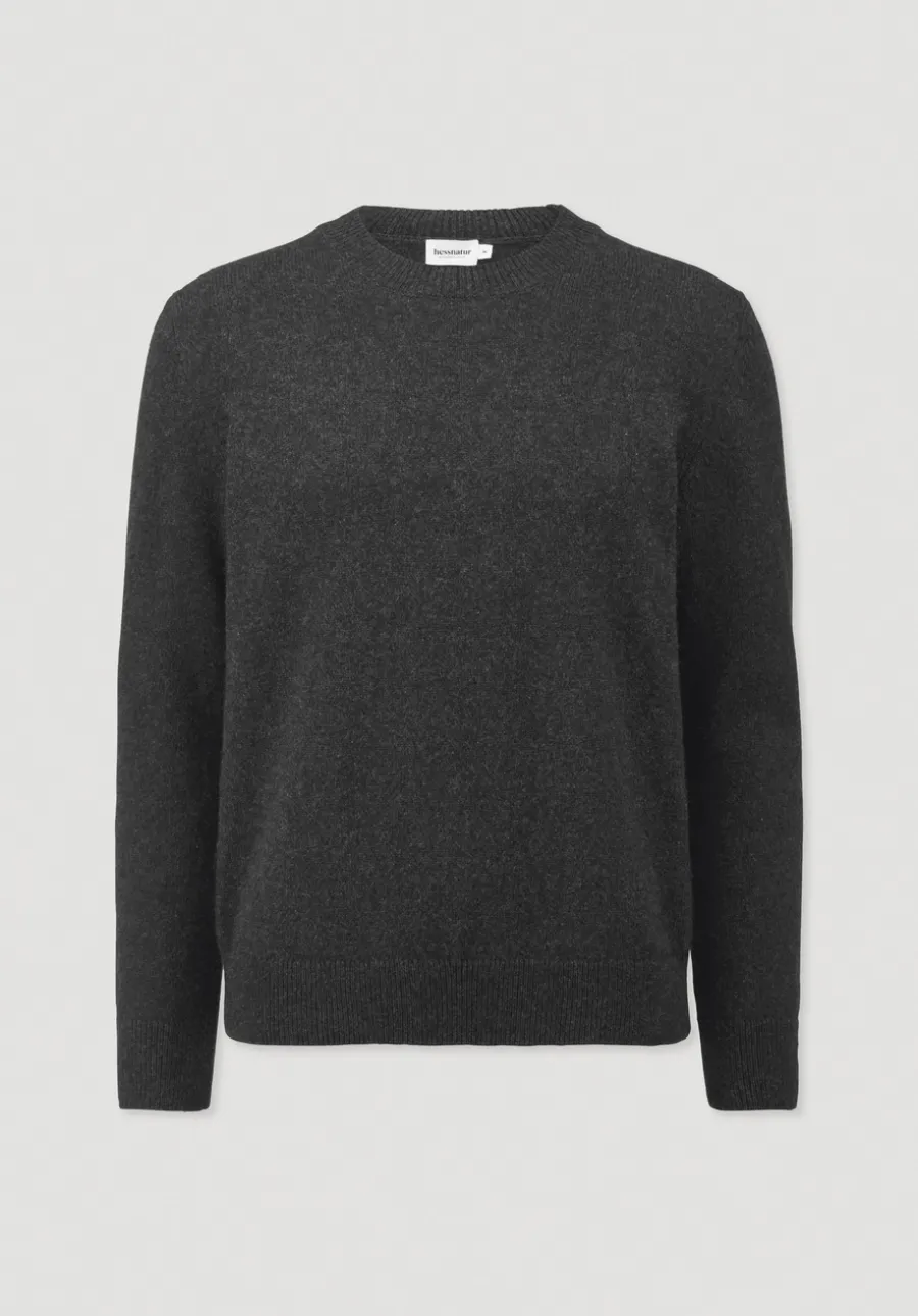 Strick Pullover Regular aus Bio-Merinowolle mit Bio-Baumwolle von hessnatur