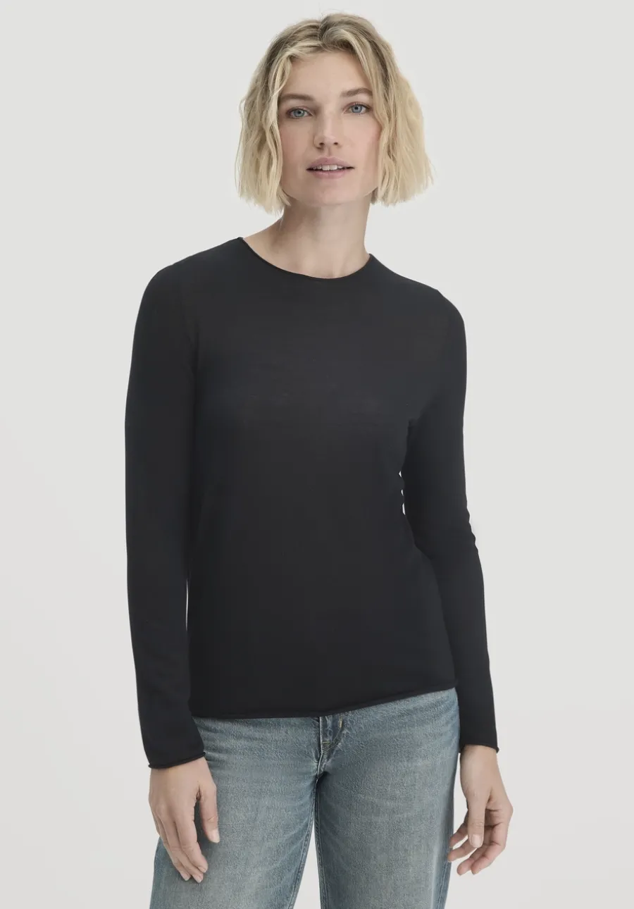 Strick Pullover Regular aus reiner Bio-Merinowolle von hessnatur