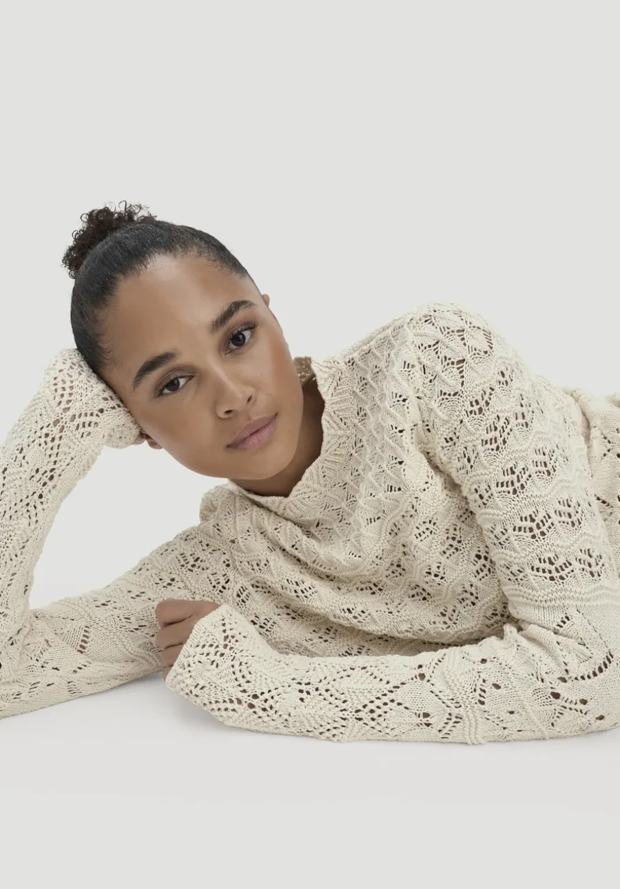 Strick Pullover Regular aus reiner Bio-Baumwolle von hessnatur