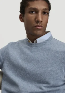 Strick Pullover Regular aus Bio-Merinowolle mit Cashmere von hessnatur