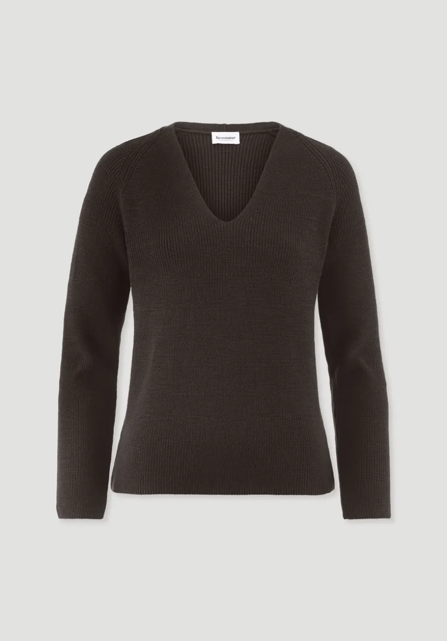 Strick Pullover Regular aus reiner Bio-Baumwolle von hessnatur