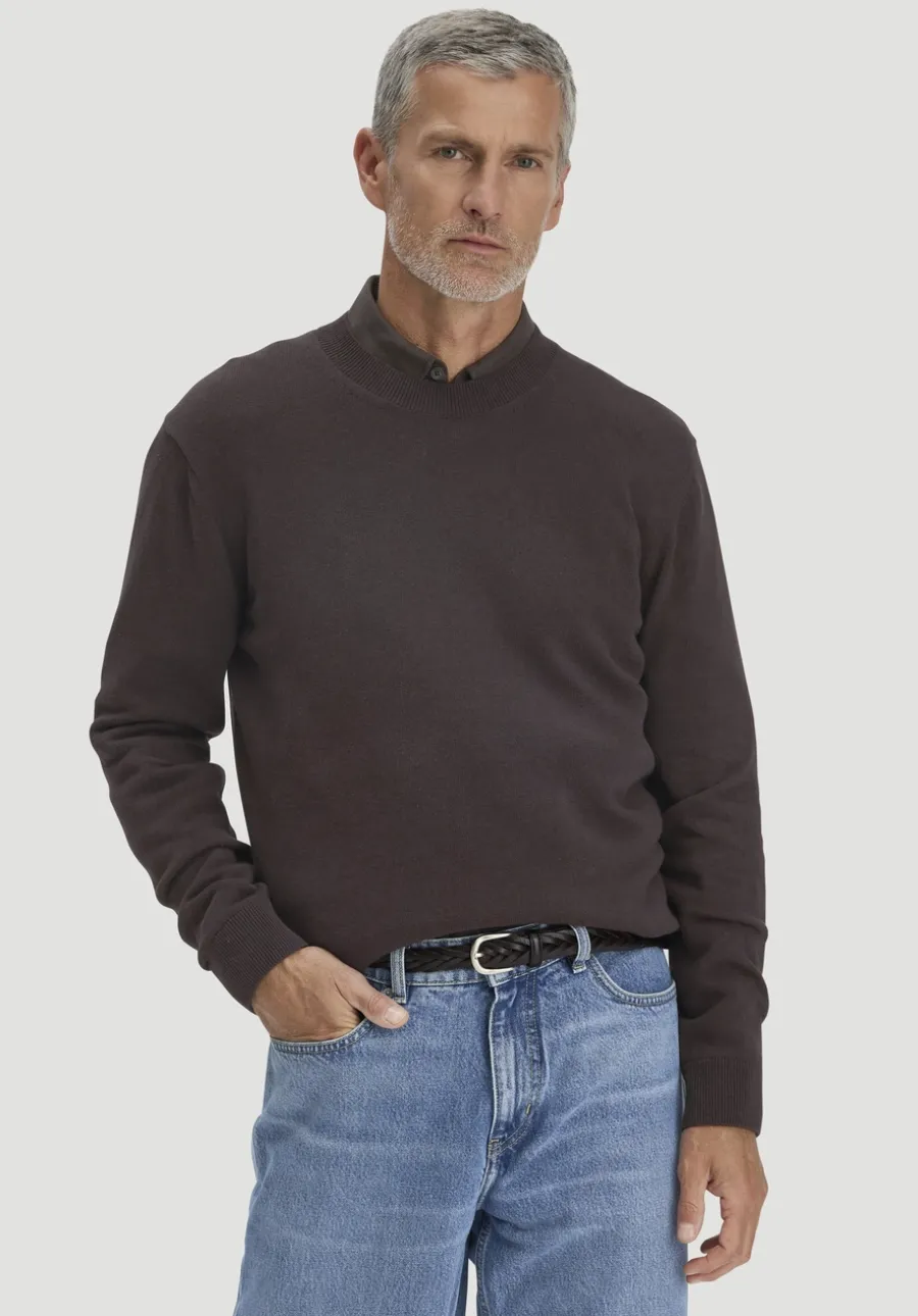 Strick Pullover Regular aus reiner Bio-Baumwolle von hessnatur