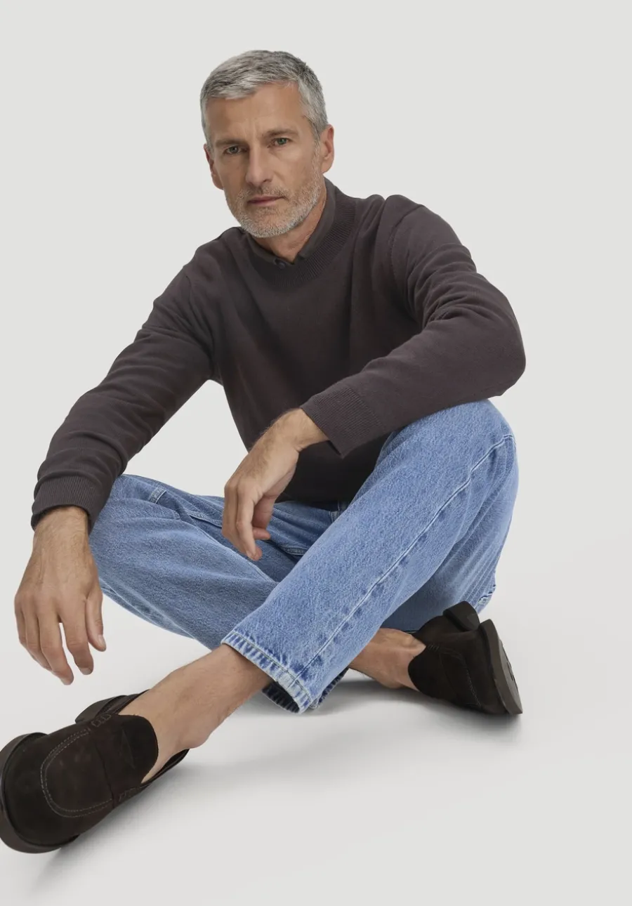 Strick Pullover Regular aus reiner Bio-Baumwolle von hessnatur