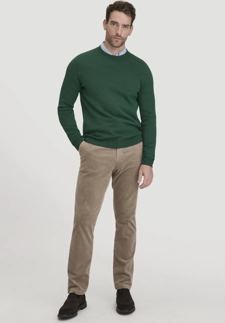Strick Pullover Regular aus Bio-Merinowolle mit Cashmere von hessnatur