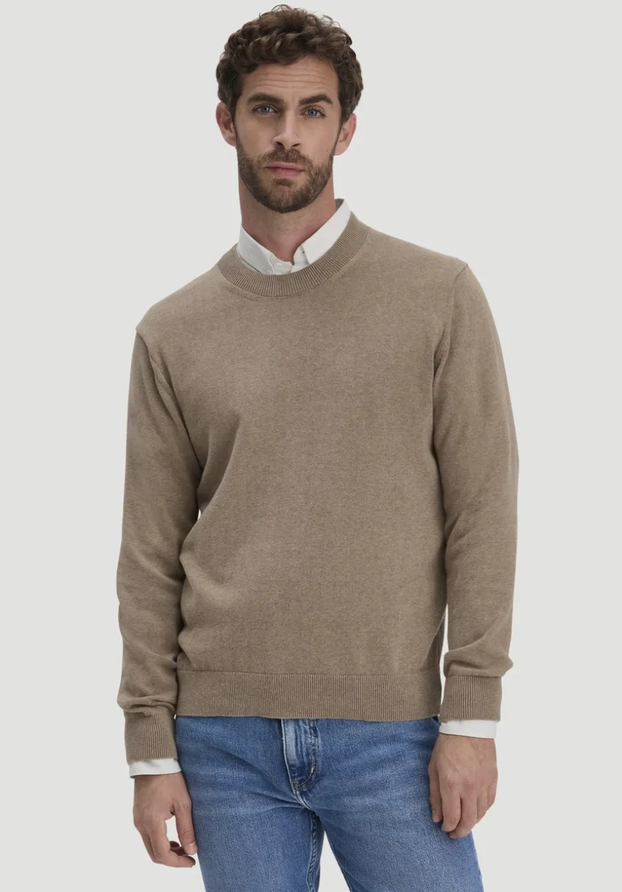 Strick Pullover Regular aus reiner Bio-Baumwolle von hessnatur