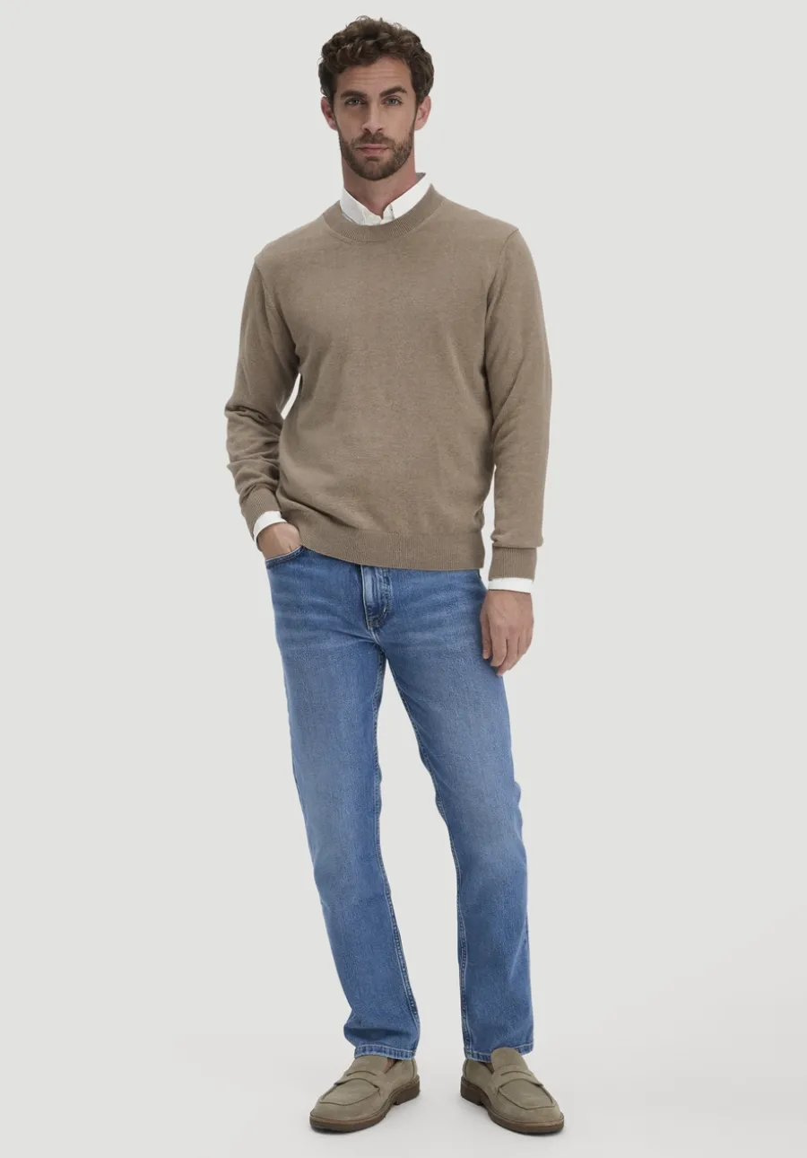 Strick Pullover Regular aus reiner Bio-Baumwolle von hessnatur