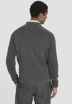 Strick Pullover Regular aus Bio-Baumwolle mit Bio-Merinowolle von hessnatur