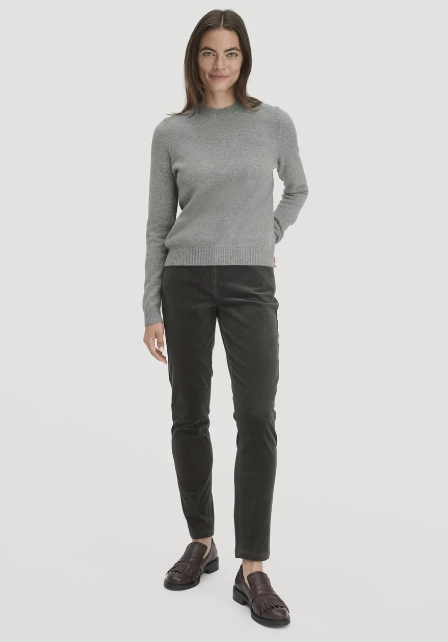 Strick Pullover Regular aus Bio-Merinowolle mit Cashmere von hessnatur