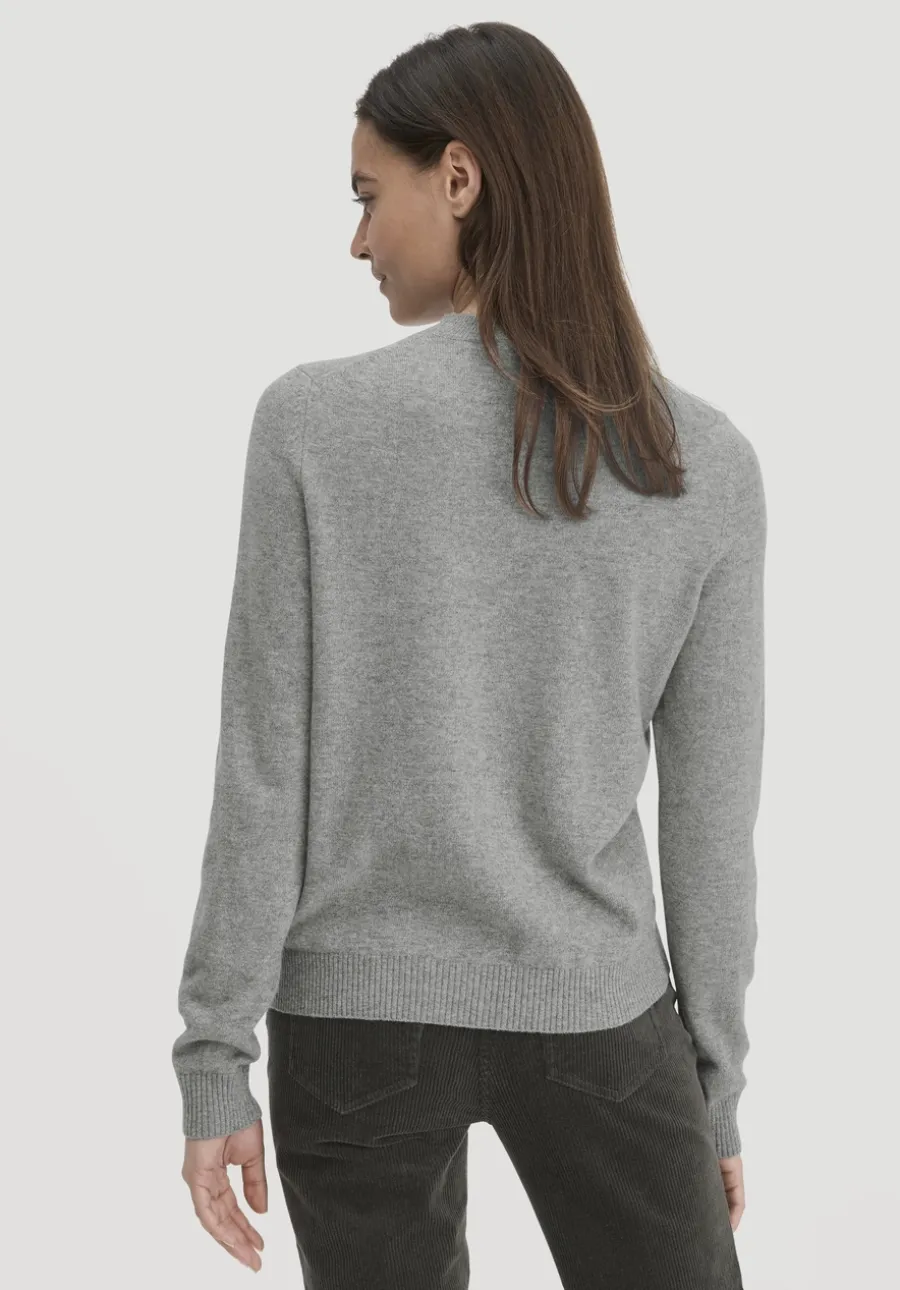 Strick Pullover Regular aus Bio-Merinowolle mit Cashmere von hessnatur
