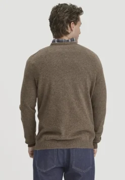 Strick Pullover Regular aus Bio-Merinowolle mit Cashmere von hessnatur