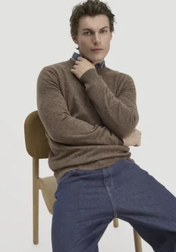 Strick Pullover Regular aus Bio-Merinowolle mit Cashmere von hessnatur