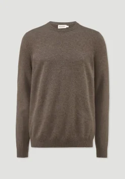 Strick Pullover Regular aus Bio-Merinowolle mit Cashmere von hessnatur