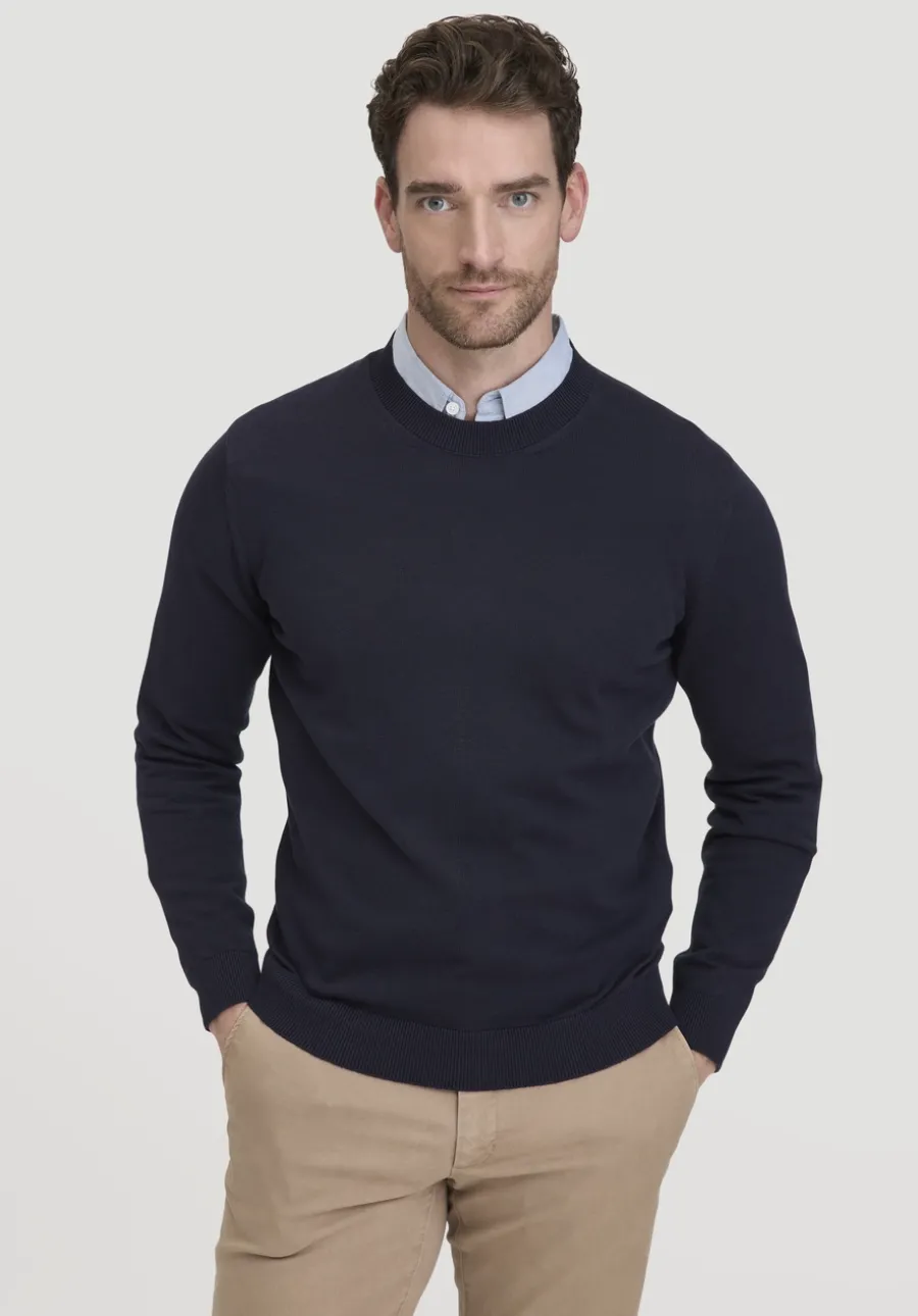 Strick Pullover Regular aus reiner Bio-Baumwolle von hessnatur