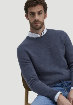 Strick Pullover Regular aus Bio-Merinowolle mit Bio-Baumwolle von hessnatur