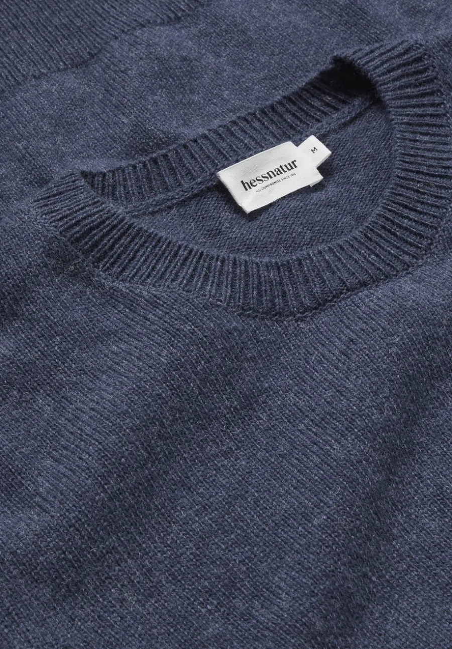 Strick Pullover Regular aus Bio-Merinowolle mit Bio-Baumwolle von hessnatur