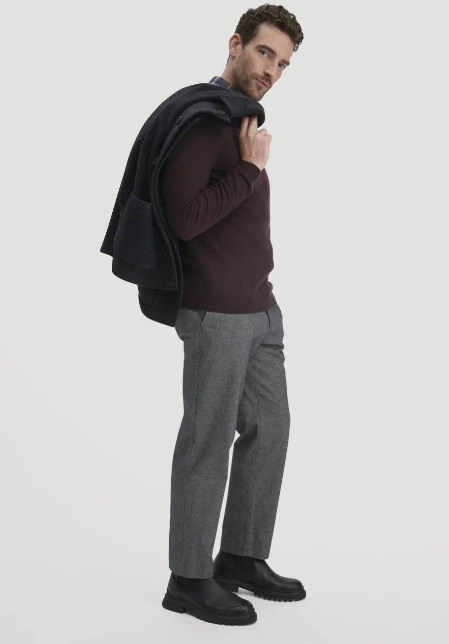 Strick Pullover Regular aus Bio-Merinowolle mit Cashmere von hessnatur