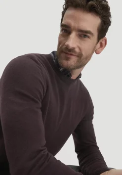 Strick Pullover Regular aus Bio-Merinowolle mit Cashmere von hessnatur