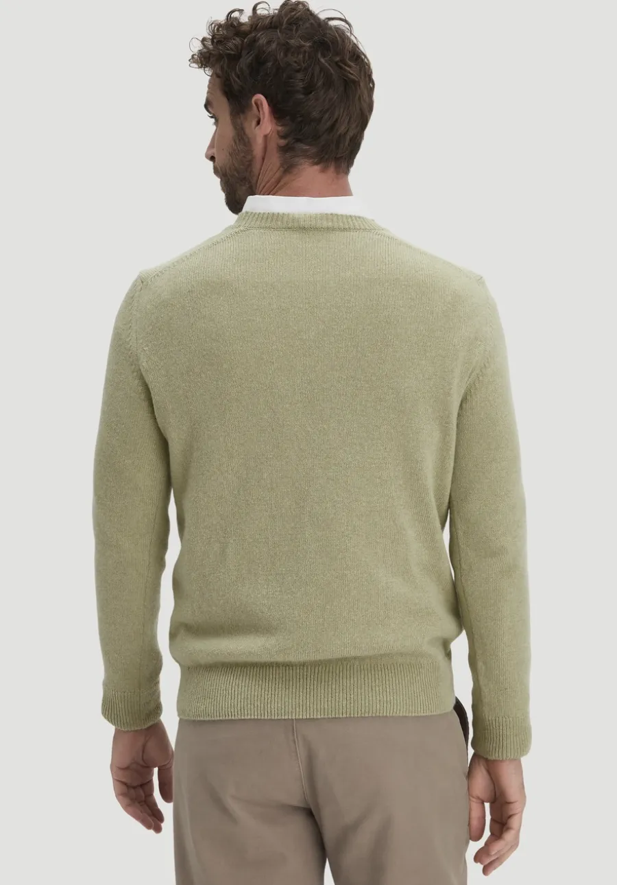Strick Pullover Regular aus Bio-Merinowolle mit Bio-Baumwolle von hessnatur