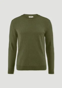 Strick Pullover Regular aus Bio-Merinowolle mit Bio-Baumwolle von hessnatur