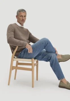 Strick Pullover Regular aus Bio-Merinowolle mit Bio-Baumwolle von hessnatur