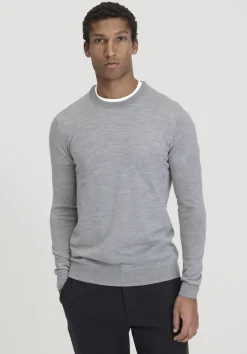 Strick Pullover Regular aus reiner Bio-Merinowolle von hessnatur