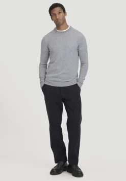 Strick Pullover Regular aus reiner Bio-Merinowolle von hessnatur