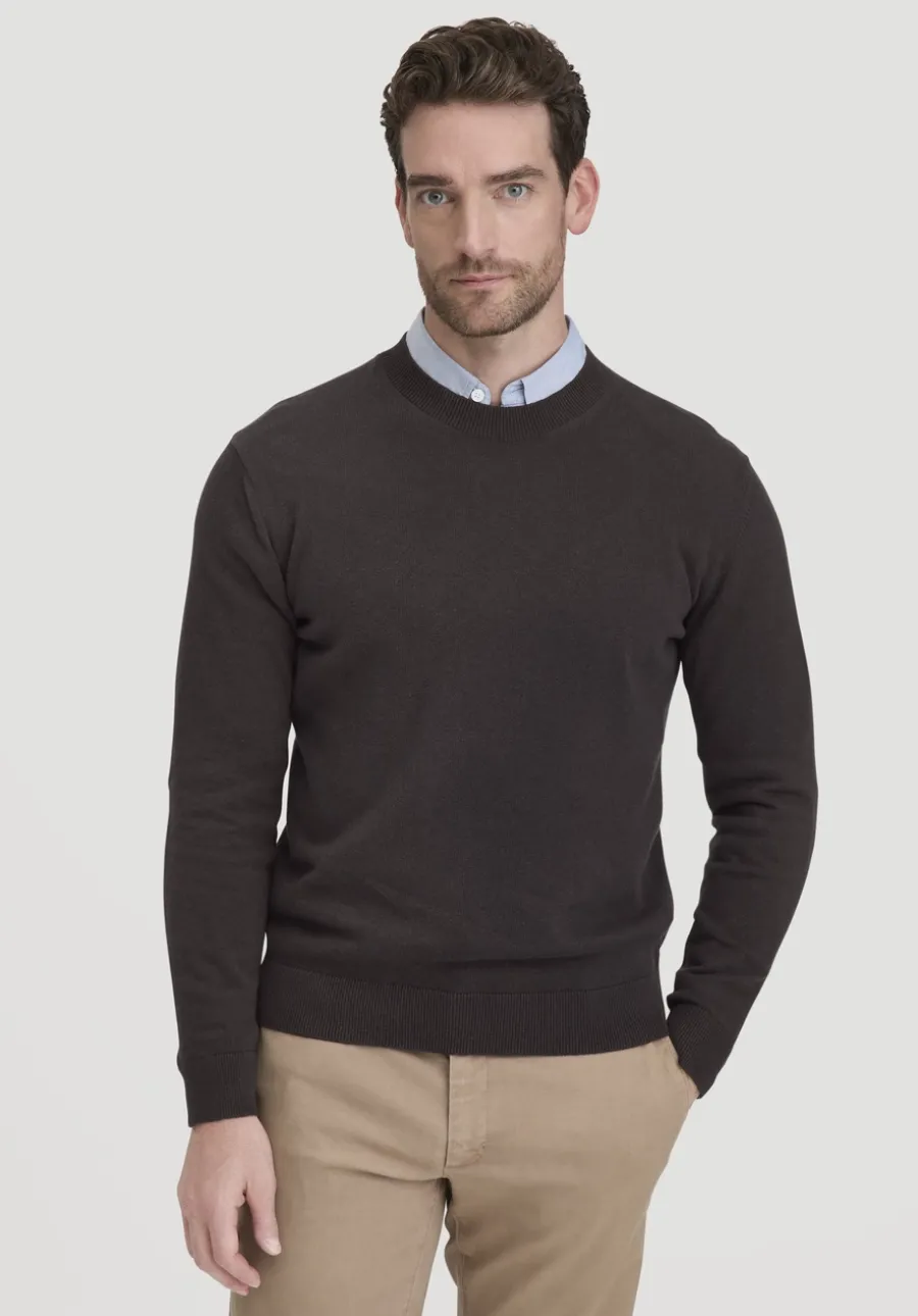 Strick Pullover Regular aus reiner Bio-Baumwolle von hessnatur
