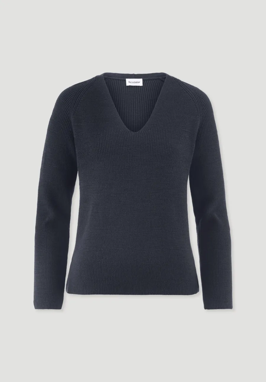 Strick Pullover Regular aus reiner Bio-Baumwolle von hessnatur