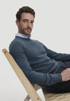 Strick Pullover Regular BETTER RECYCLING aus reinem Cashmere von hessnatur