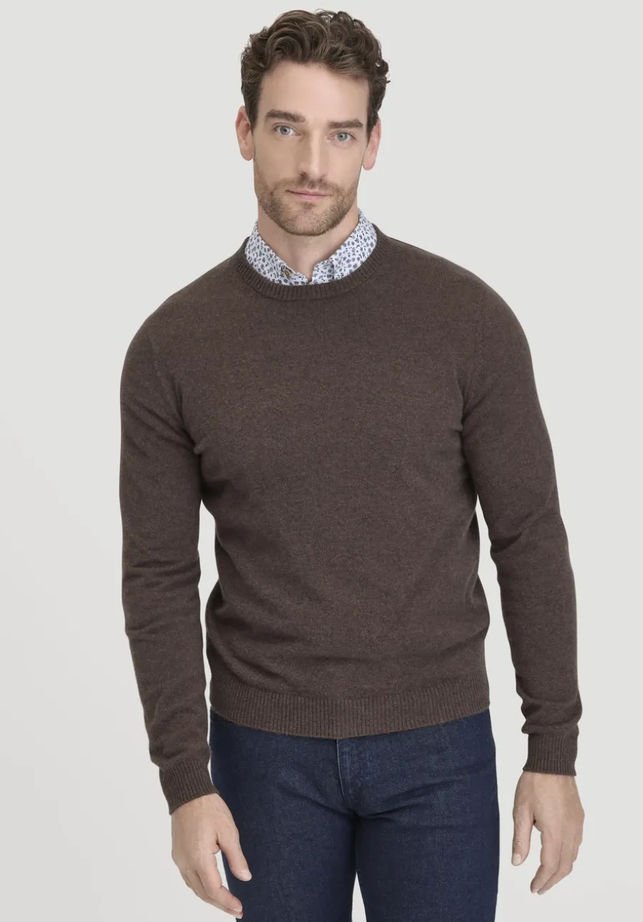 Strick Pullover Regular BETTER RECYCLING aus reinem Cashmere von hessnatur