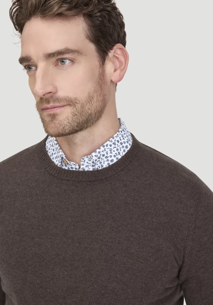 Strick Pullover Regular BETTER RECYCLING aus reinem Cashmere von hessnatur