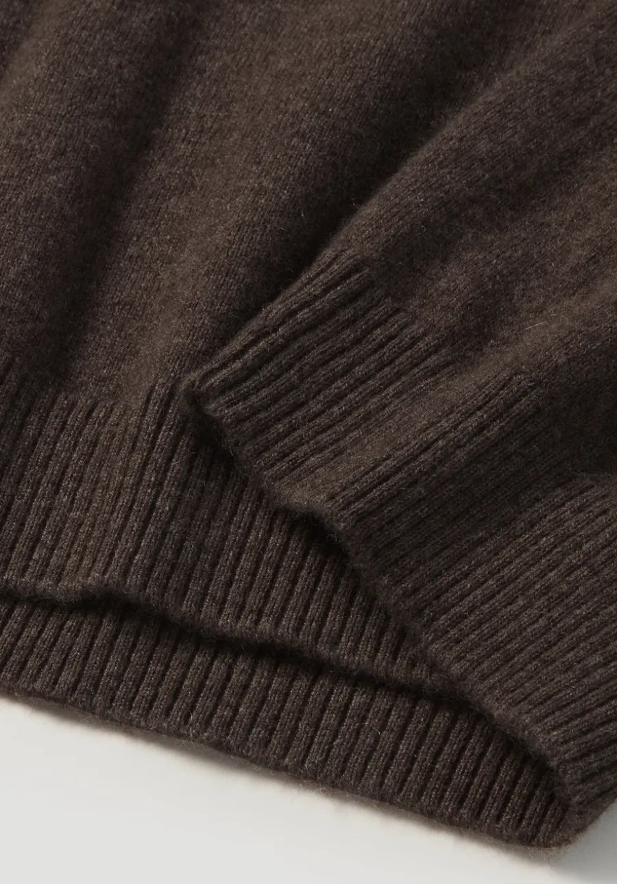Strick Pullover Regular BETTER RECYCLING aus reinem Cashmere von hessnatur