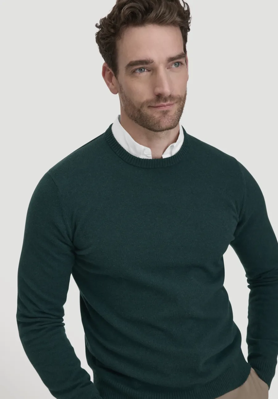Strick Pullover Regular BETTER RECYCLING aus reinem Cashmere von hessnatur