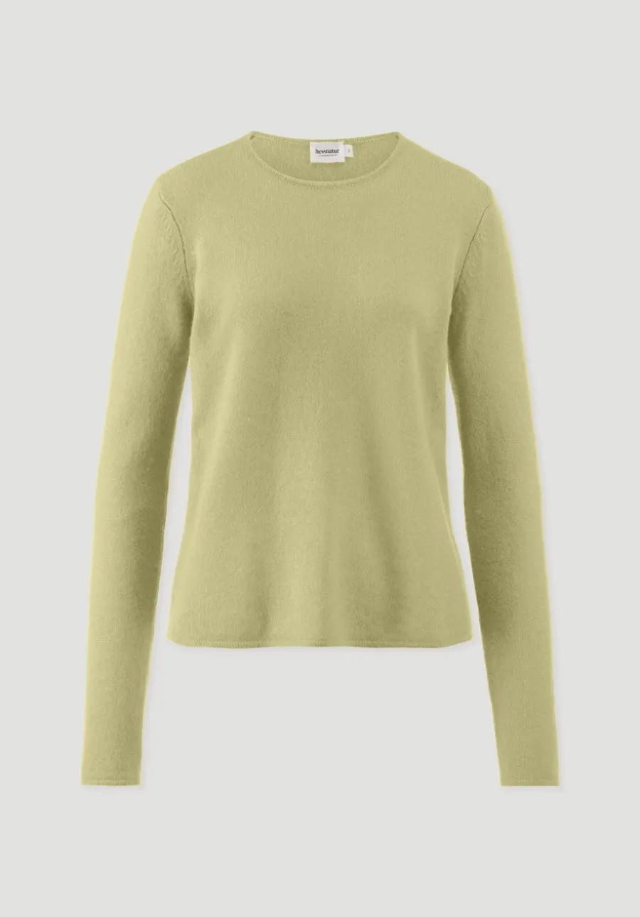 Strick Pullover Regular BETTER RECYCLING aus reinem Cashmere von hessnatur
